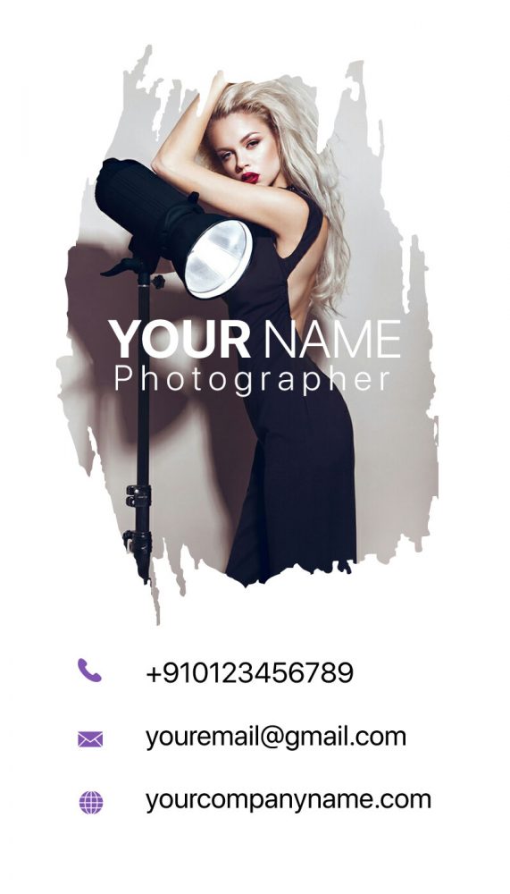 Business card, photographer, photographer business card, Visiting card, clean design, simple design, clean business card