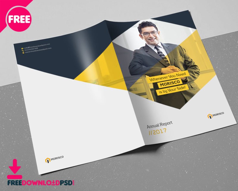 Download Annual Report Brochure Template Freedownloadpsd Com