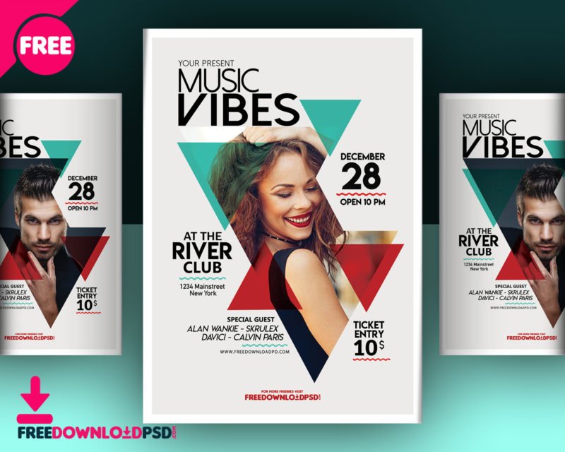 Download 10 Best Flyers Free Psd Vol 2 Psddaddy Com PSD Mockup Templates