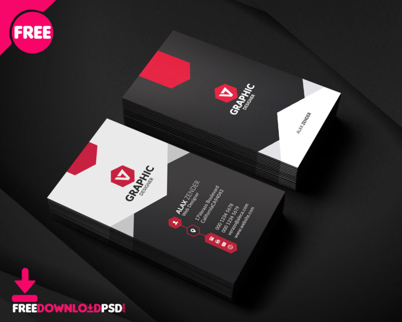 Free Download Designer Business Card
