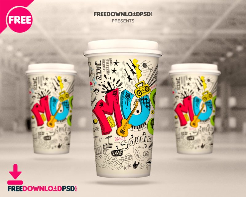 Coffee cup mockup free psd | FreedownloadPSD.com