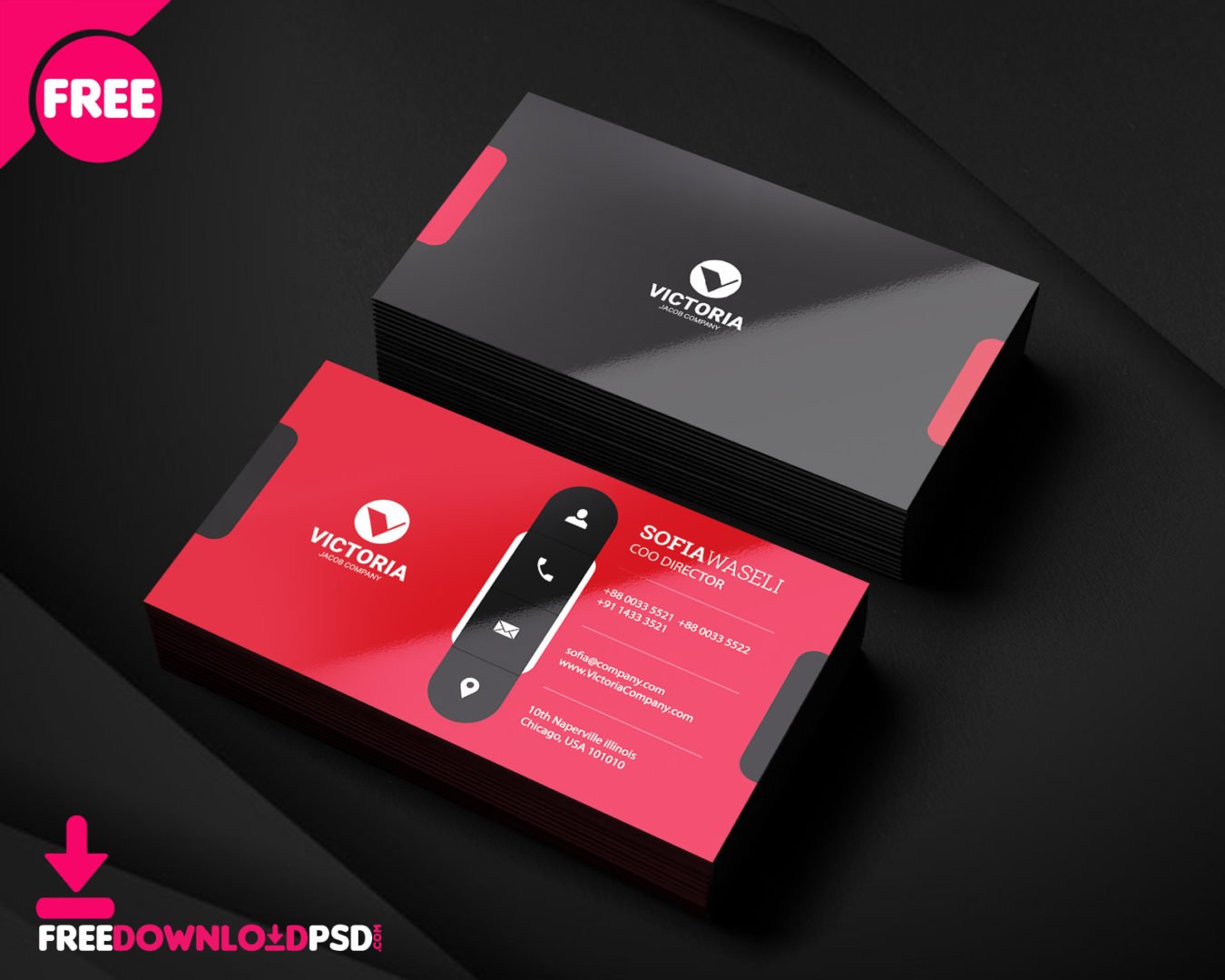 150+ Free Business Card PSD Templates