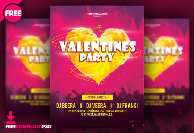 Valentine day flyer, valentine psd template, valentine party flyer psd free download, free valentine flyer templates, valentines poster template, create valentine flyer, valentine day poster templates, love photoshop template, valentines dance flyer, valentine psd template, valentine vector free download, valentine flyer template free, download valentine's day movie, valentine day images hd, valentine day wallpaper download, romantic images of valentines day, love flyer, simple flyer design, free flyer, free templates, free graphic, free design, best templates, best psd, best flyer, free download psd, free psd, download psd, psd free, psd download, freedownloadpsd, free, download, psd freebies, freebies, ball, club, light theme invitation, night party, party, flyers, print