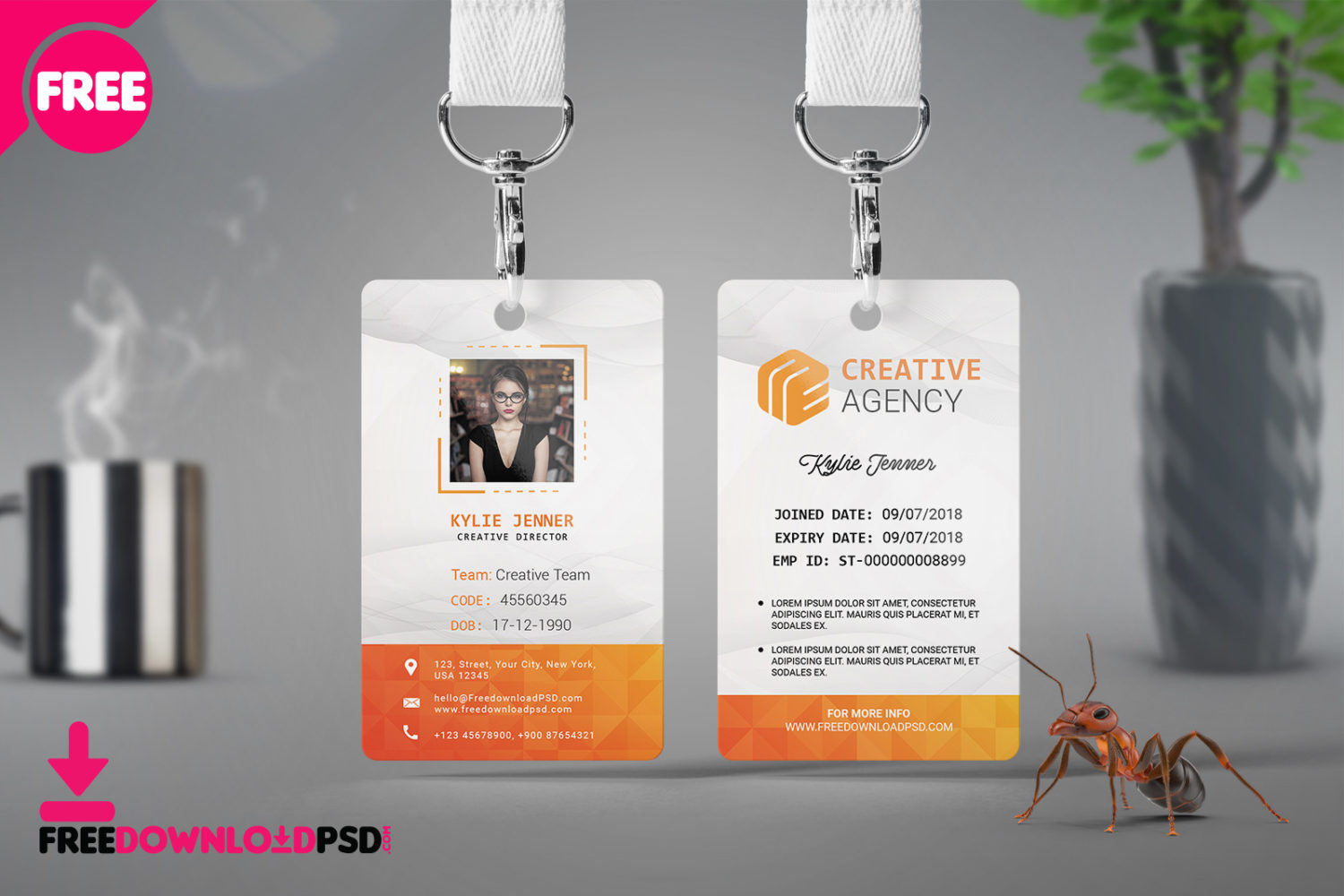 Id компании. Creative ID Card. ID Card Business. Office ID Card. Identity Card PSD.