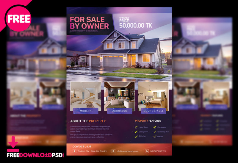 free flyer template for mac