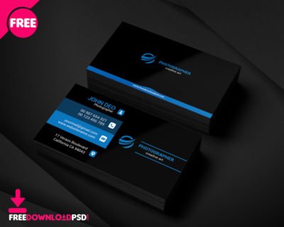 Free Photography Business Card | FreedownloadPSD.com