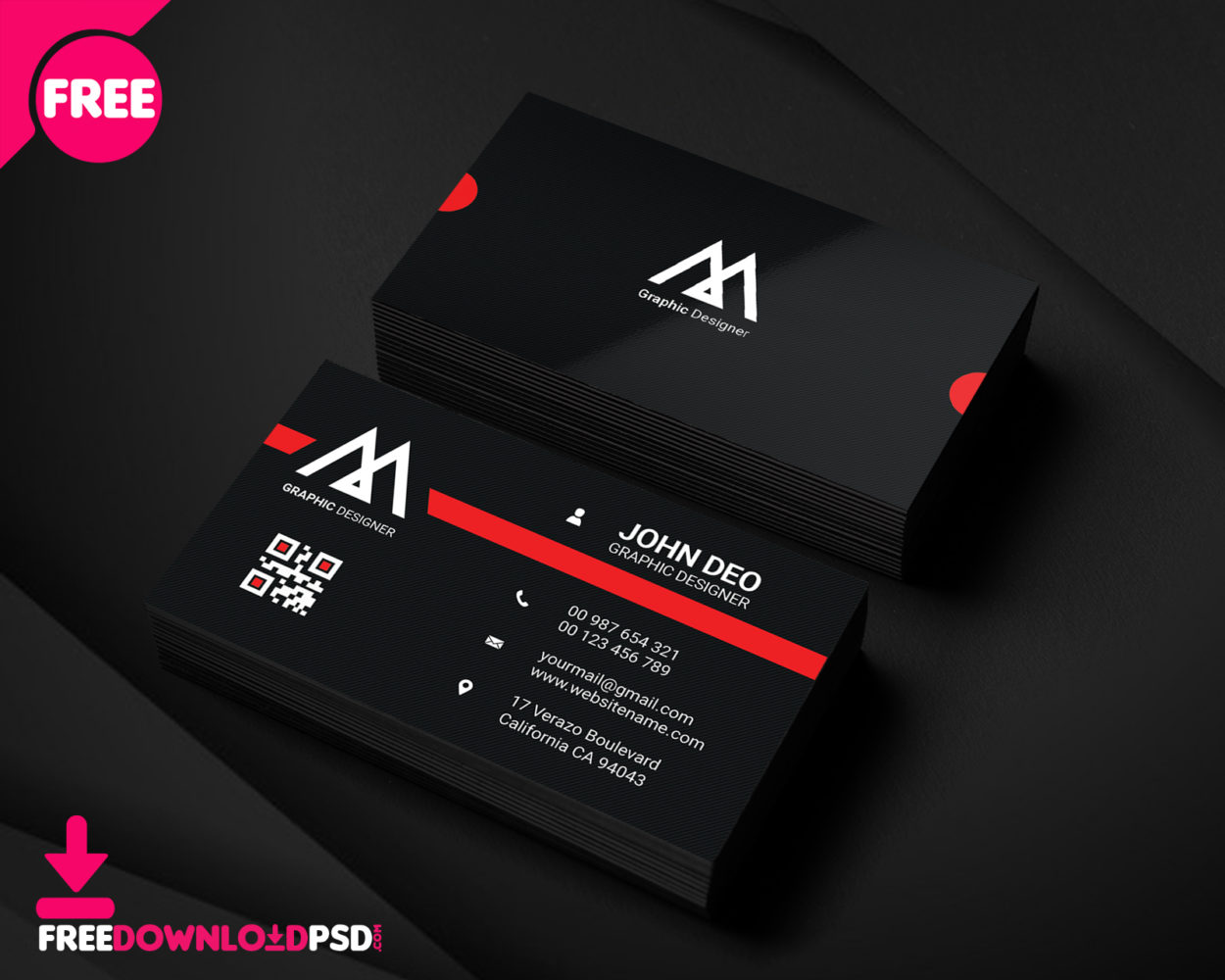 Sample Graphic Designer Business Card 0122