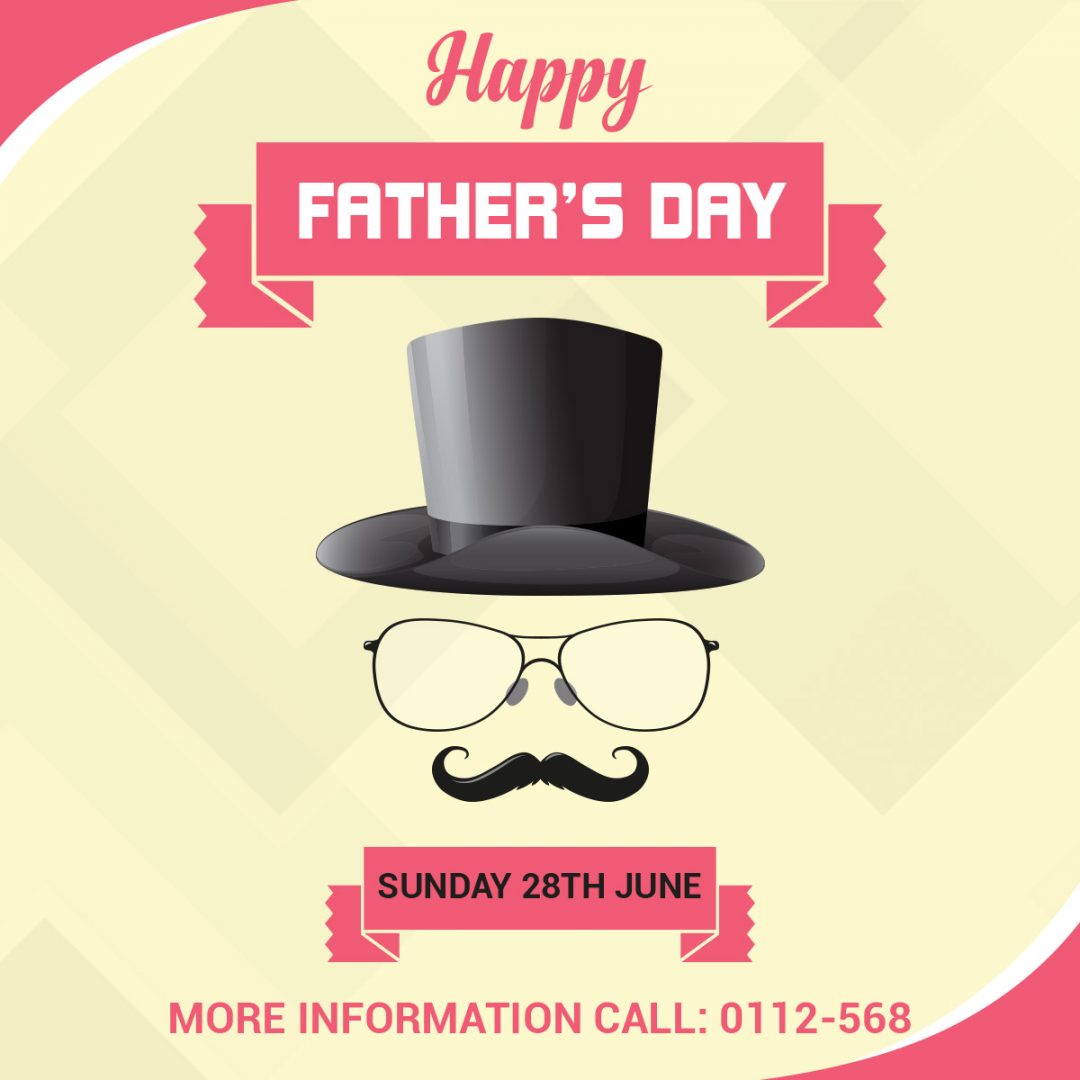 Free Fathers Day FlyerSocial Media Post F