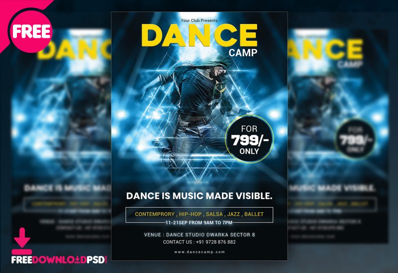 dance-campaign-flyer-free-psd-template-freedownloadpsd