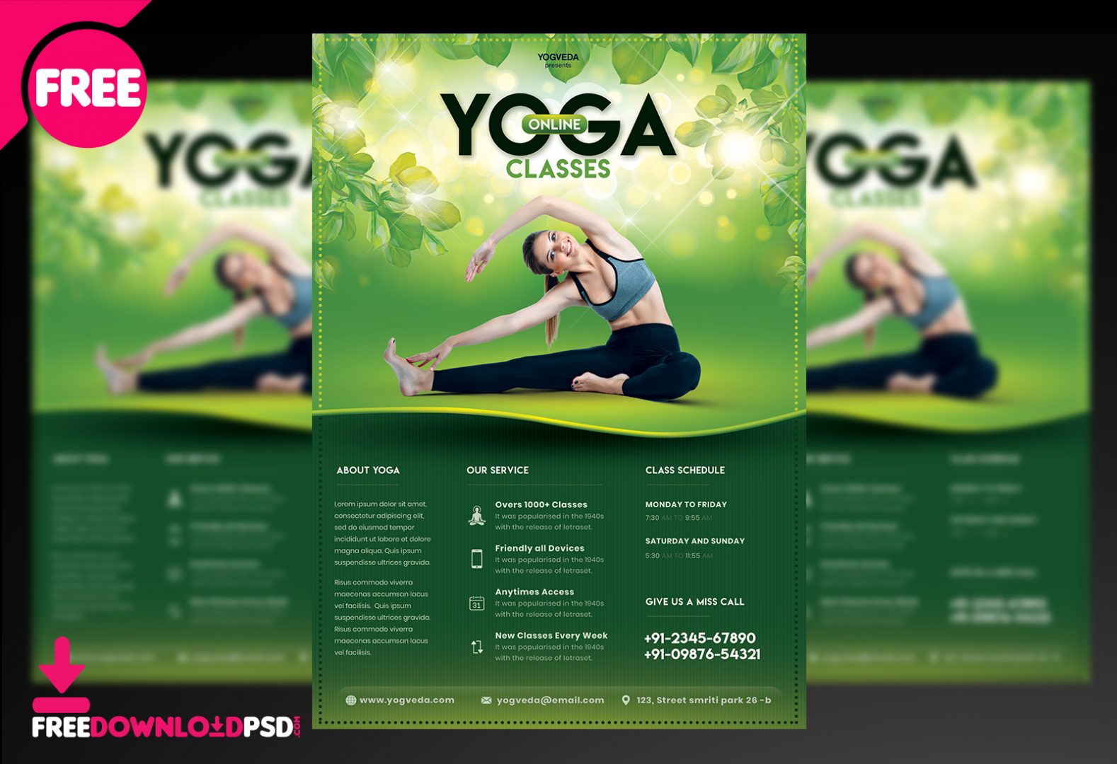 online-yoga-classes-flyer-psd-template-freedownloadpsd