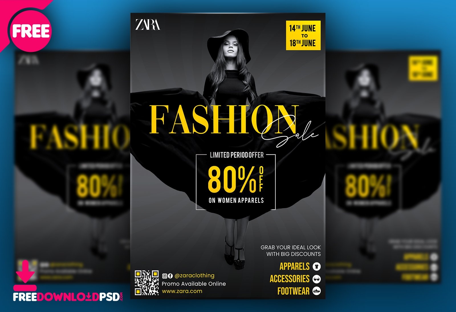 Season Fashion Sale Flyer Template